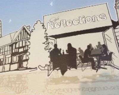 Cafe Reflections