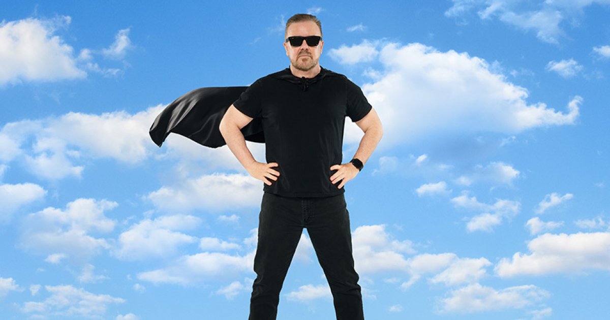 Ricky Gervais tour image