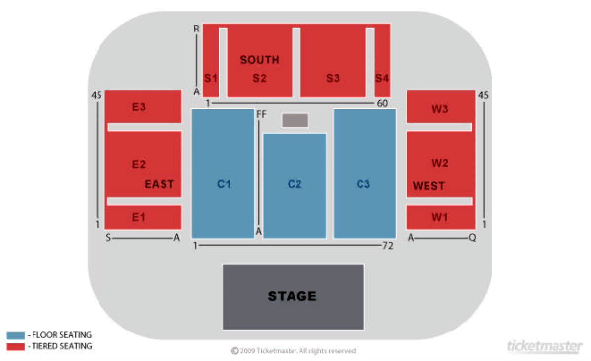 AECC seating map
