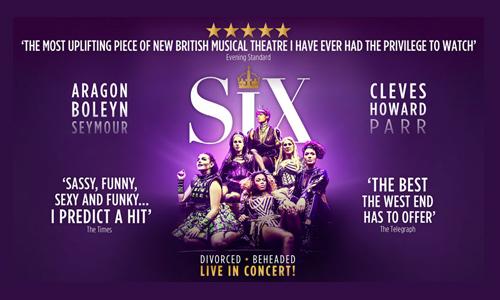 SIX The Musical theatre image